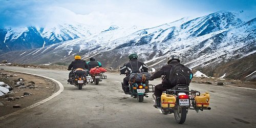 Manali Leh Srinagar Bike