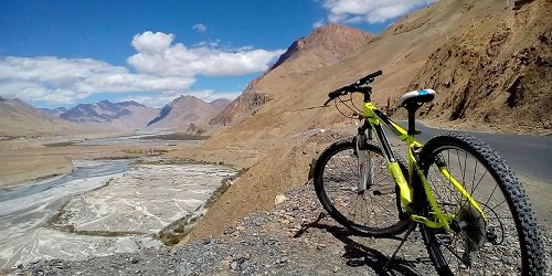 Manali to Spiti Cycling